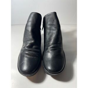 Fly London Black Leather Ankle Boots